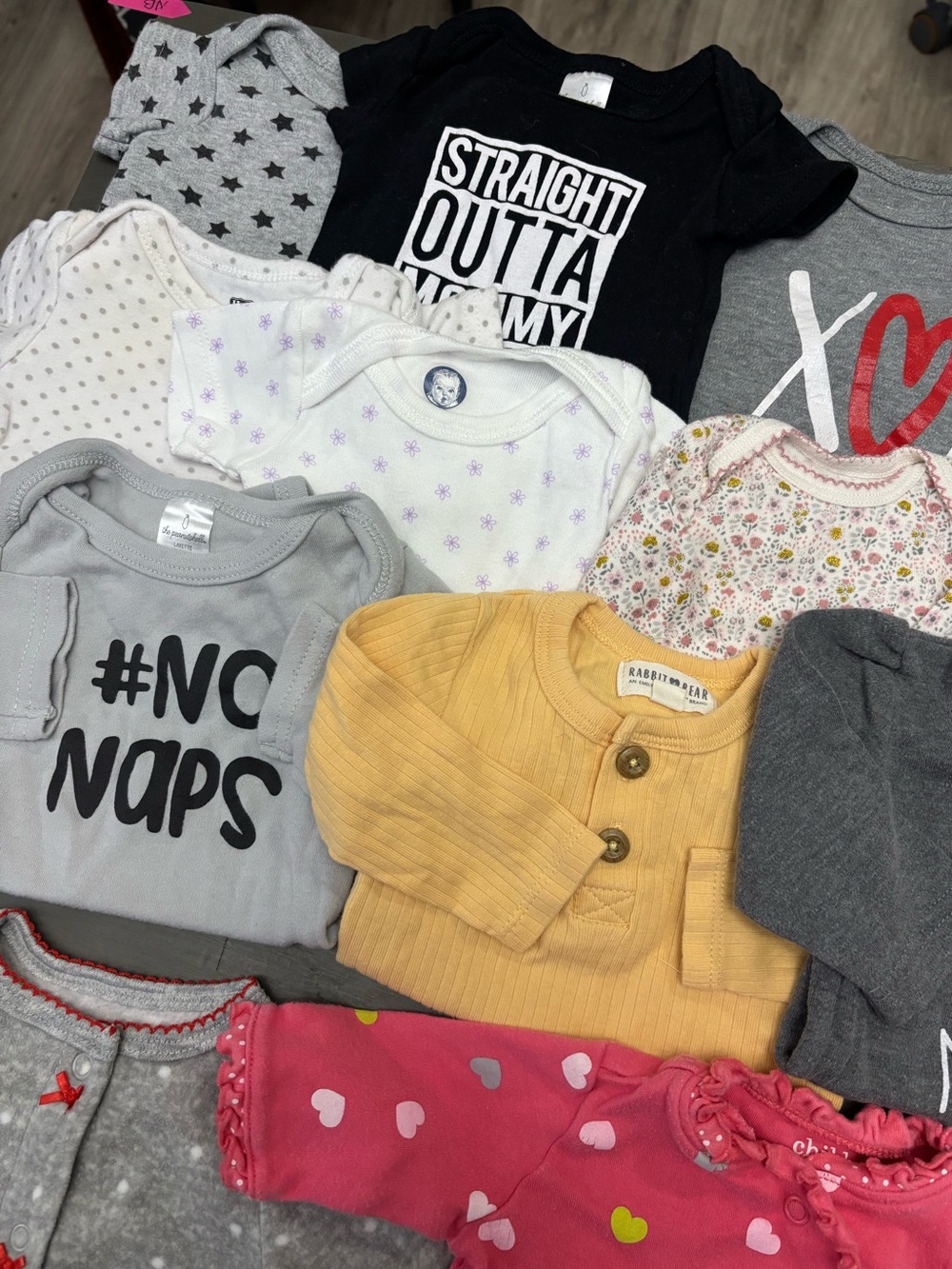 Baby Girl Newborn + 0–3M Clothing Bundle | 35 Pieces | Excellent Condition ✨ - Picture 3 of 12